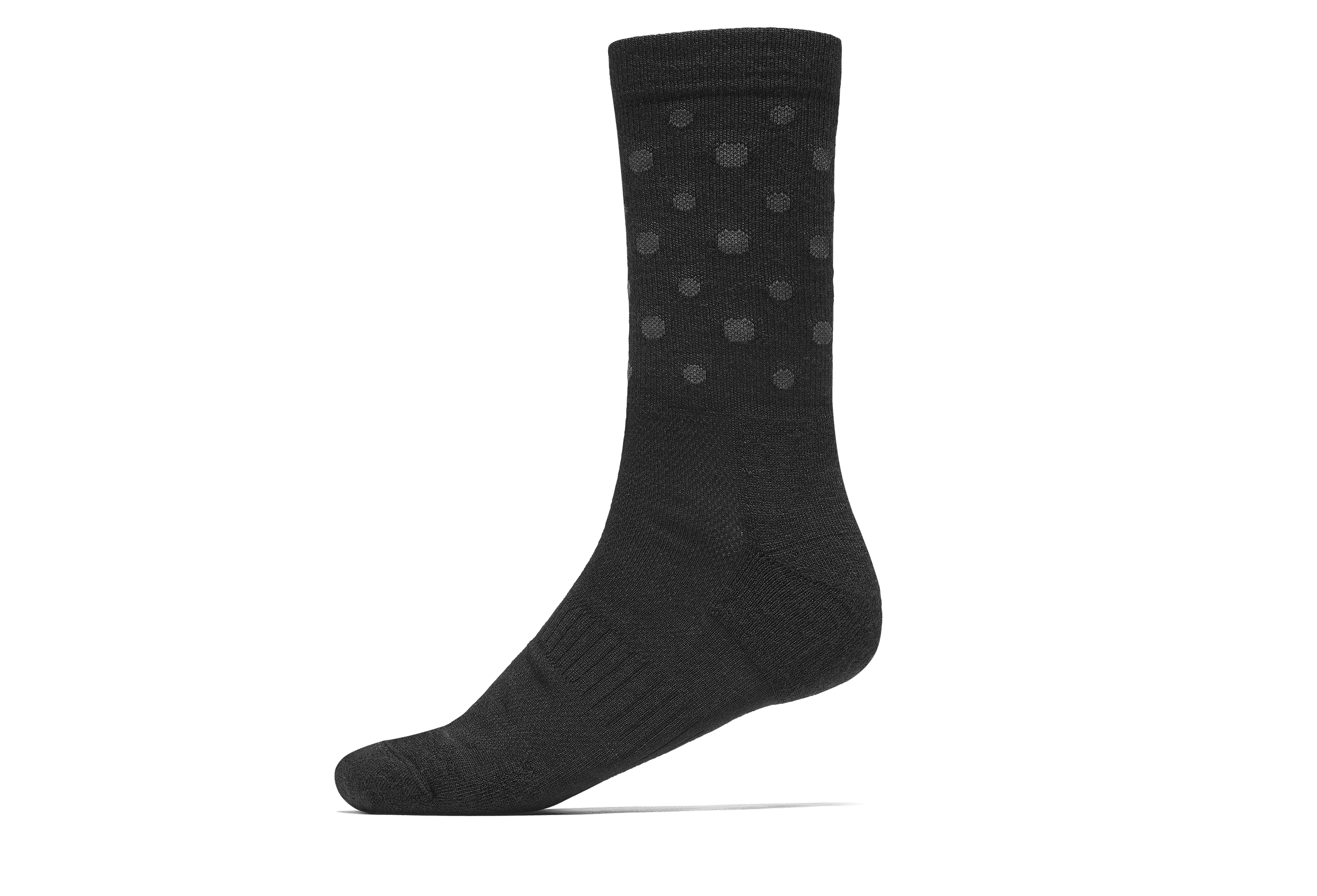 Active Merino Sock - Spots Black/Grey