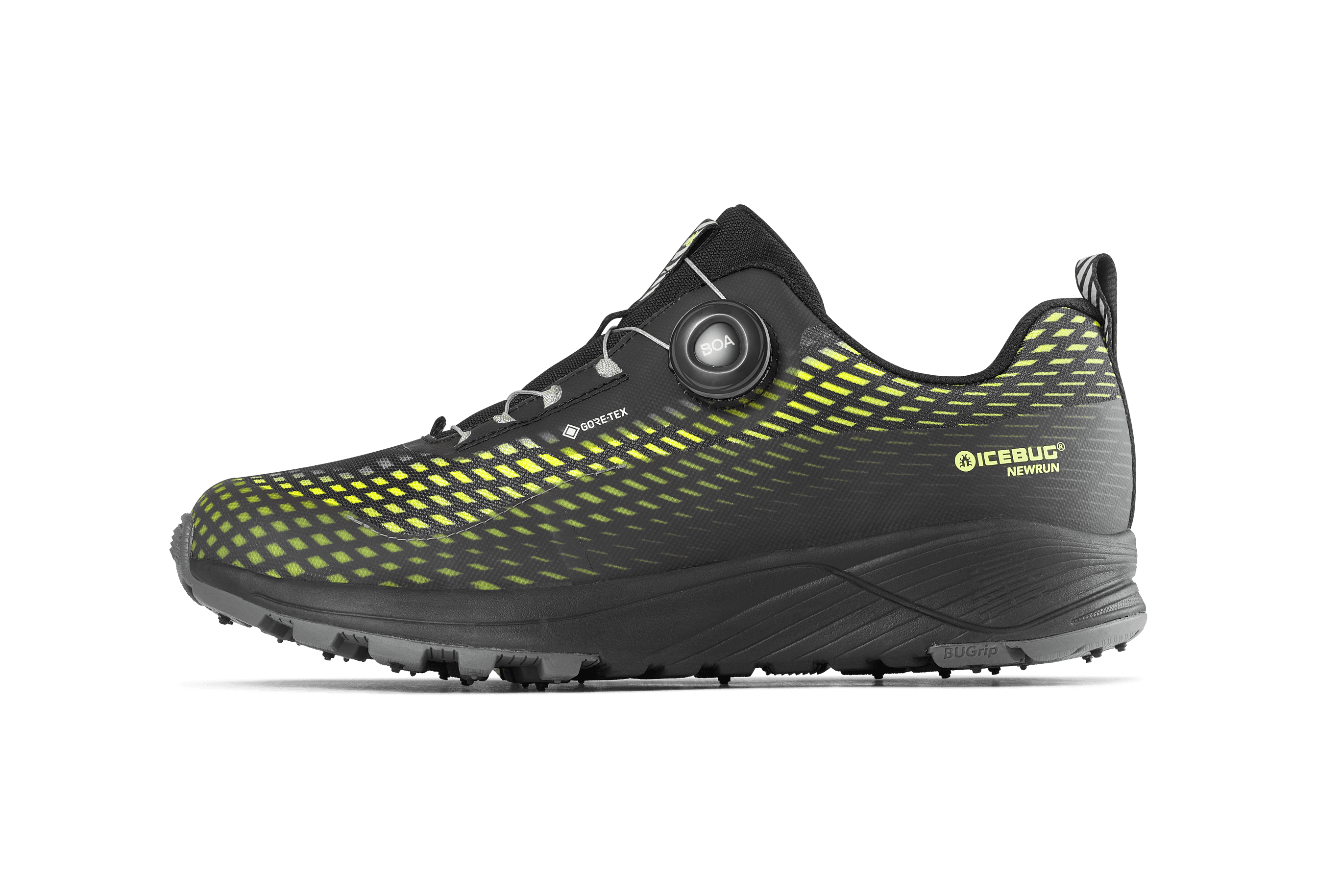 NewRun Men's BUGrip GTX - Black/Poison