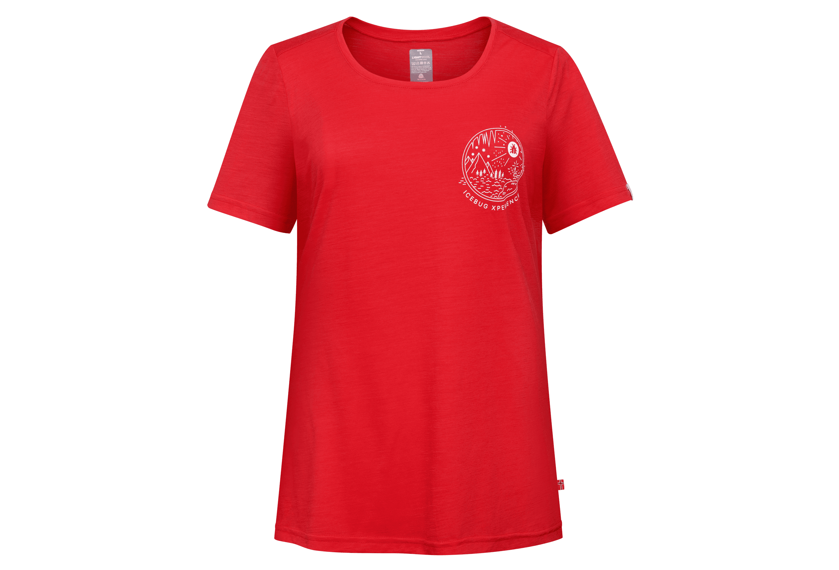 Merino Shirt IX Women - High Rise Red