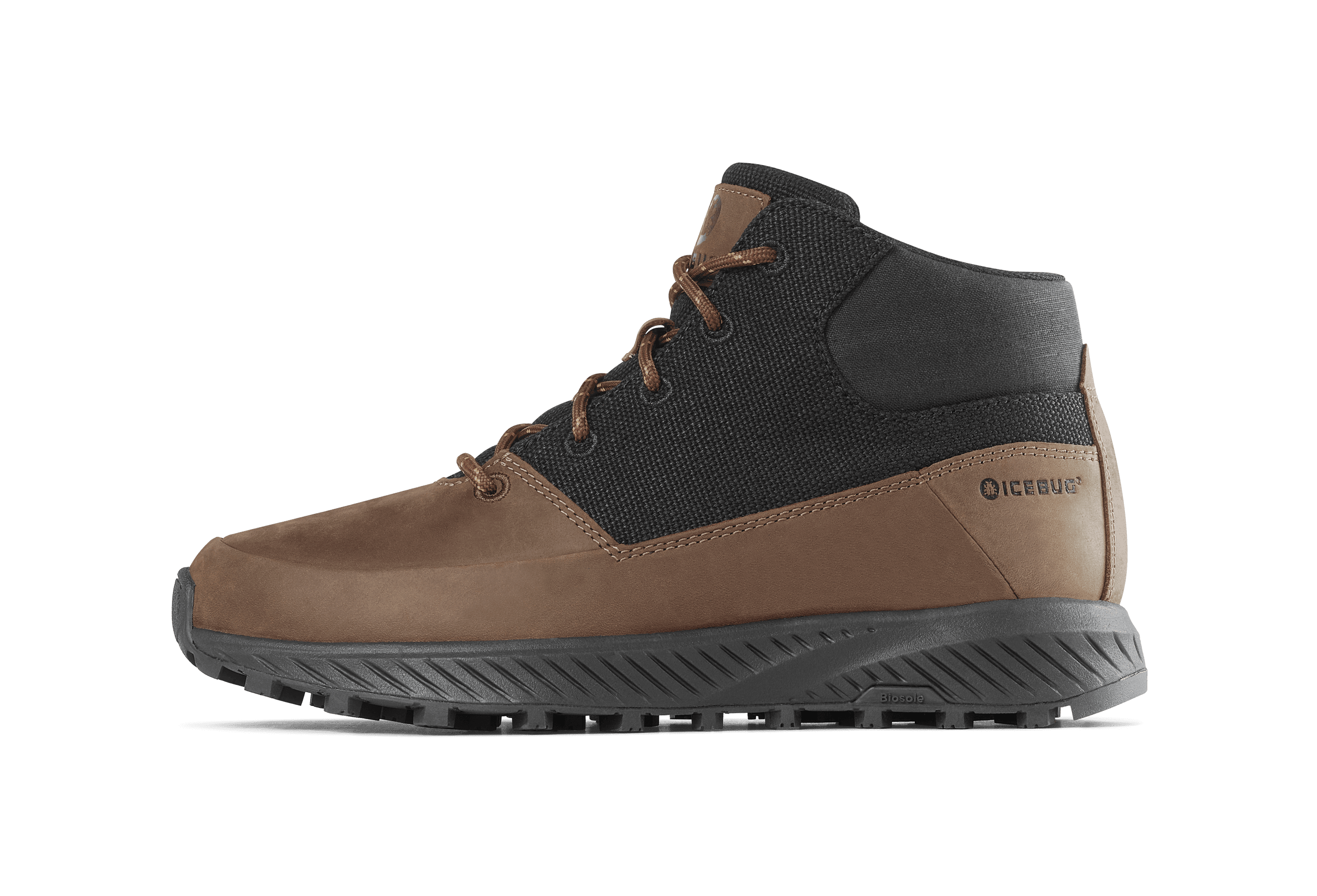 Larvik Hemp Biosole - Coffee/Black