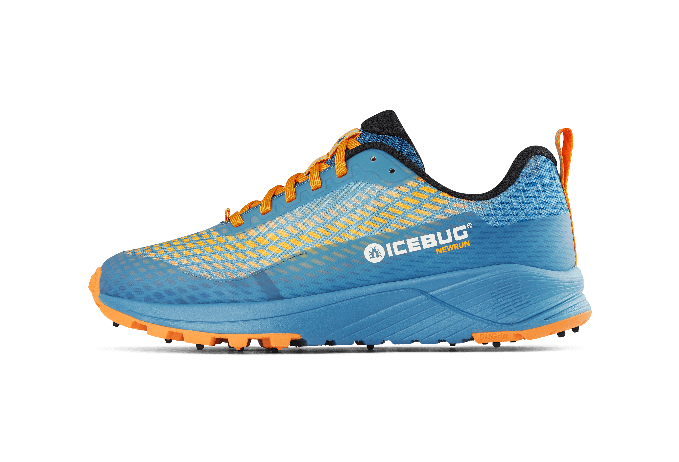 NewRun Women's BUGrip - MistBlue/Orange