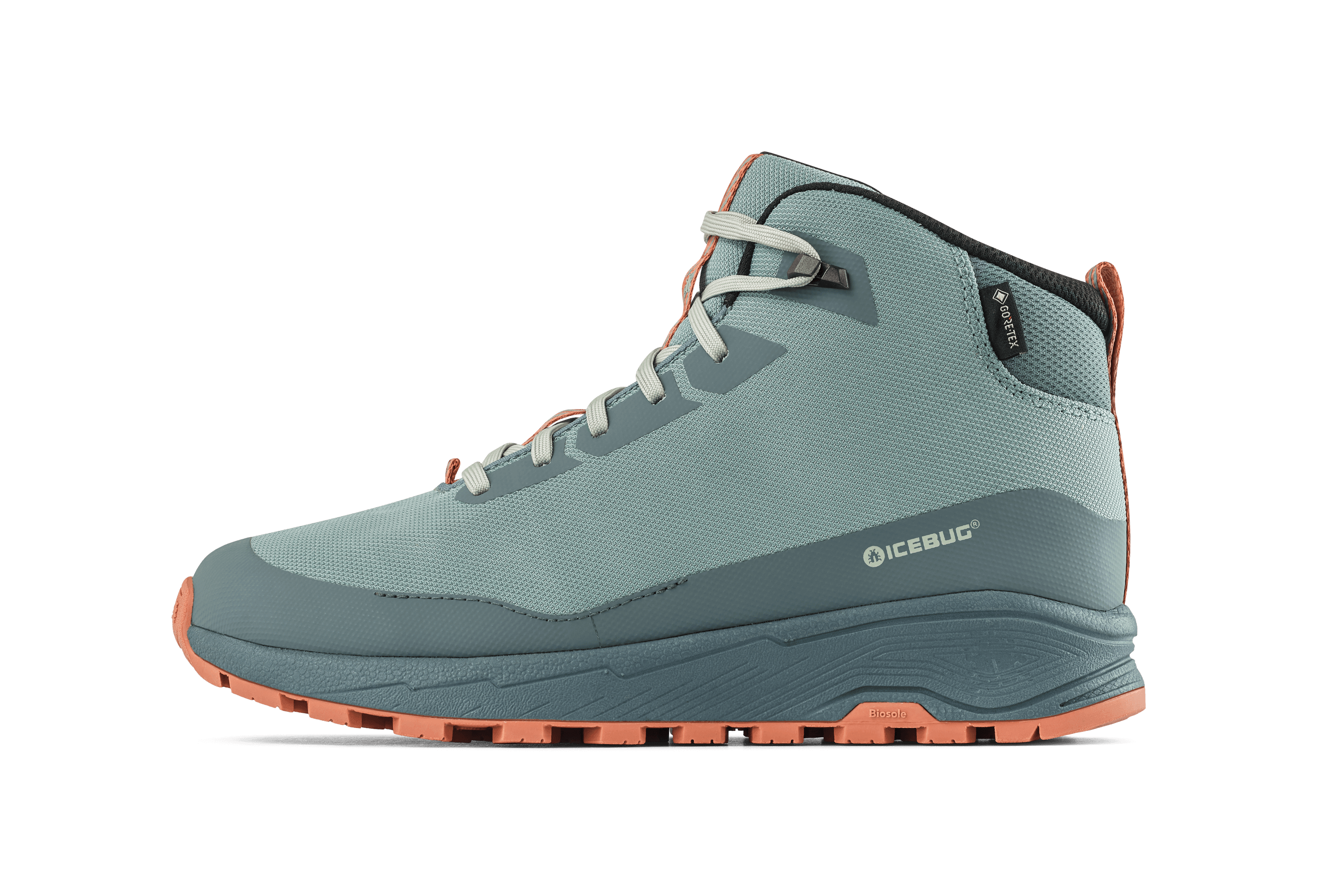 Haze Mid Men's Biosole GTX - GreenStone/Orange