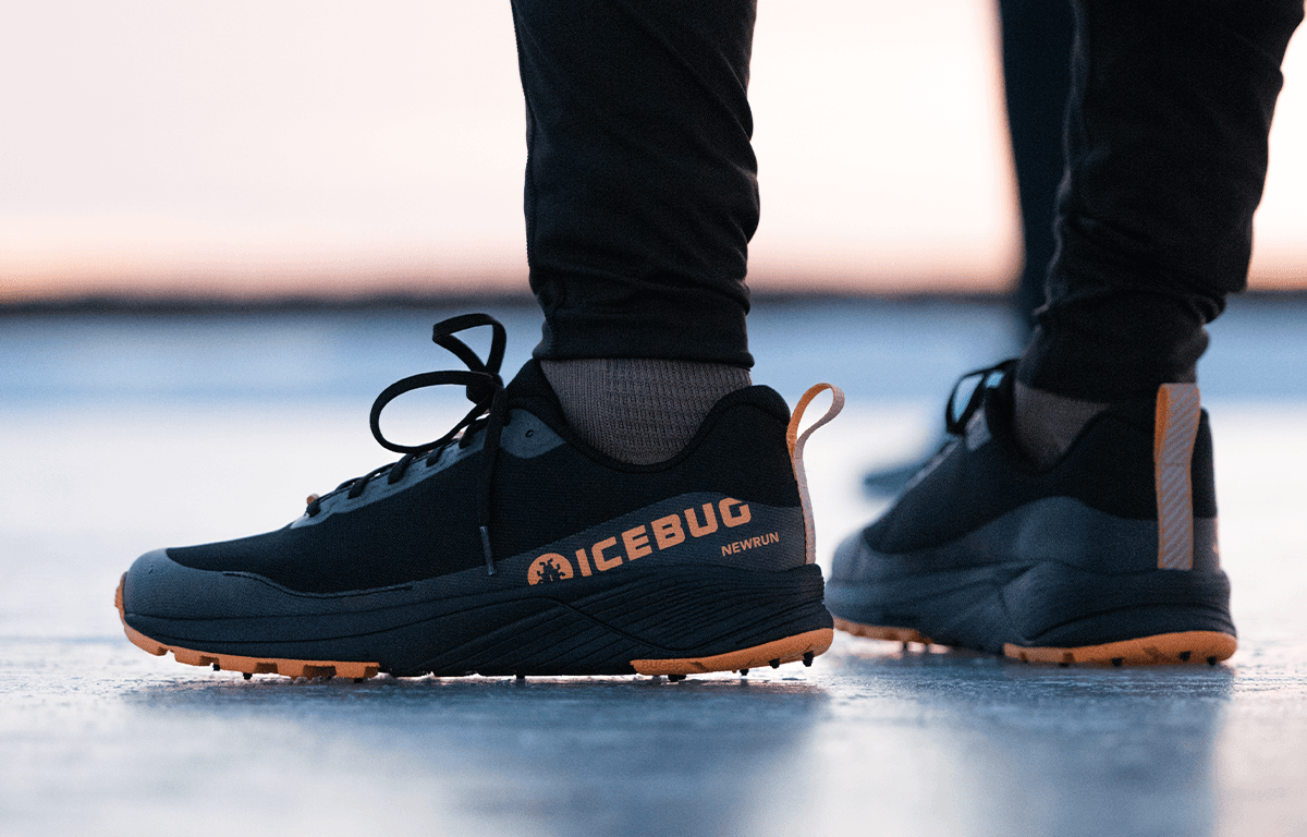 NewRun Men's BUGrip - Black/Apricot